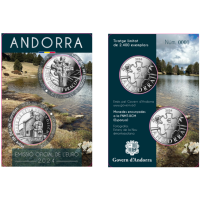 ANDORRA 2024 - 2 X 1,25 EURO - Cultureel erfgoed uit Andorra - Zevenarmig kruis - Onze Lieve Vrouw van Kanolikh