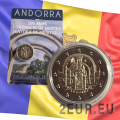 Andorra 2 euro BU coincard 2021 - 100ste verjaardag van de kroning - Onze-Lieve-Vrouw van Meritxell