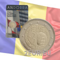 Andorra 2 euro BU coincard 2023 - 30 jaar toetreding van Andorra tot de Verenigde Naties