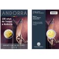 Andorra 2 euro BU coincard 2024 - 100 jaar skiën in Andorra