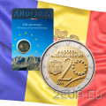 Andorra 2 euro BU coincard 2014 - 20 jaar in de Raad van Europa