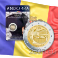 Andorra 2 euro BU coincard 2016 - 150ste verjaardag van de nieuwe hervorming 1866