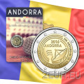 Andorra 2 euro BU coincard 2016 - 25e verjaardag van de radio en televisie van Andorra