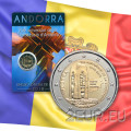 Andorra 2 euro BU coincard 2018 - 25e verjaardag van de grondwet van Andorra  