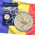 Andorra 2 euro BU coincard 2019 - Finale wereldbeker alpineskiën