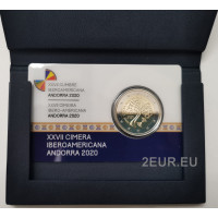 Andorra 2 euro proof 2020 - 27th Ibero-American Summit in Andorra