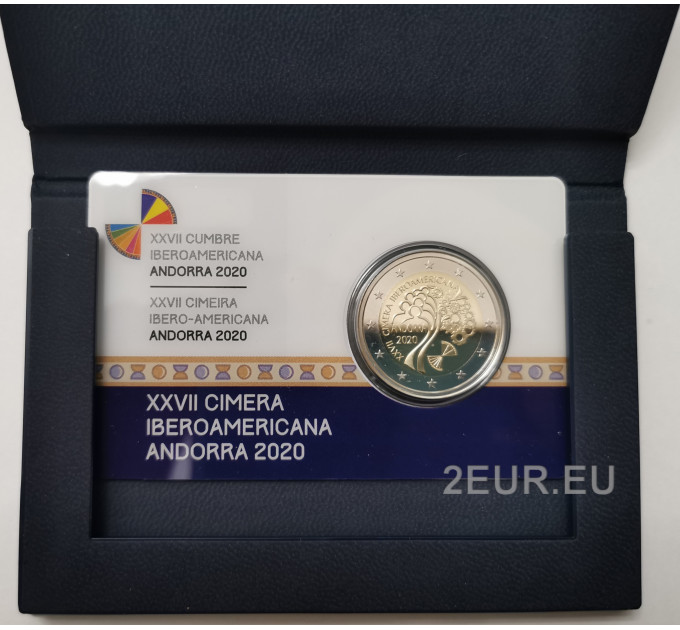 Andorra 2 euro proof 2020 - 27th Ibero-American Summit in Andorra