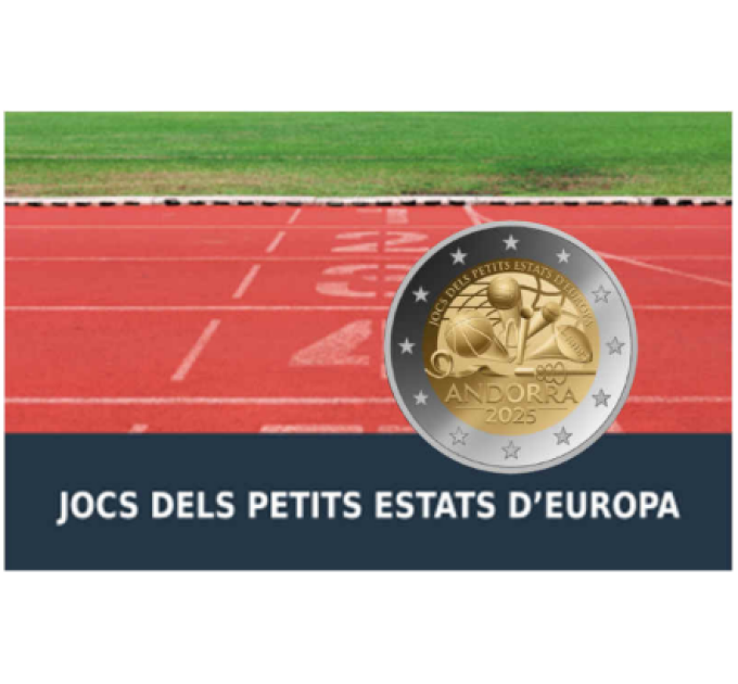 Andorra 2 euro proof 2025 - Spelen van de Kleine Staten van Europa