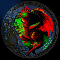 Oostenrijk 3 euromunt 2026 - Mythische wezens - De Basilisk