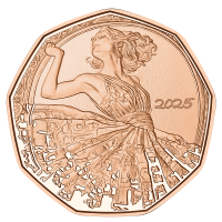 Oostenrijk 5 euromunt 2025 - Dans in je eentje