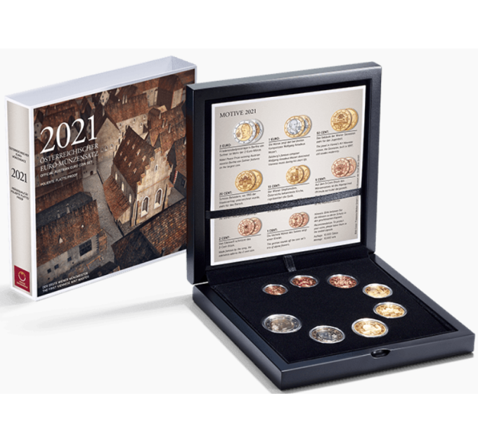 Oostenrijk muntenset PROOF 2021 - De eerste Weense munt