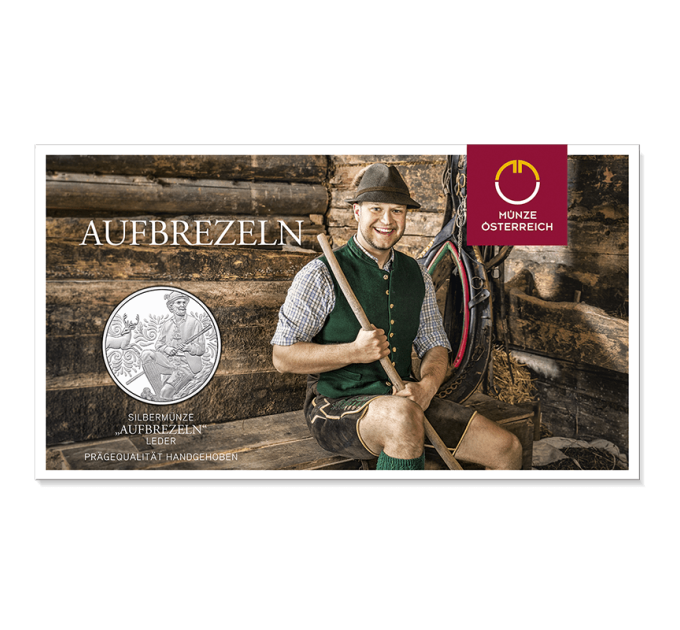 Oostenrijk 10 euro Zilveren munt 2025 - Opdirndln – Leer