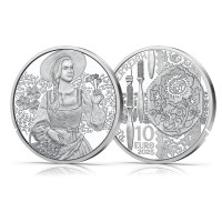Oostenrijk 10 euro Zilveren munt 2025 - Opdirndln – Linnen
