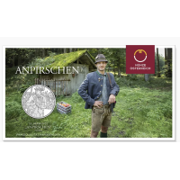 Oostenrijk 10 euro Zilveren munt 2026 - Opdirndln – Anpirschen - Horn