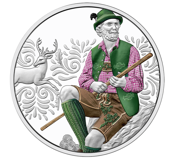 Oostenrijk 10 euro Zilveren munt Proof 2025 - Opdirndln – Leer