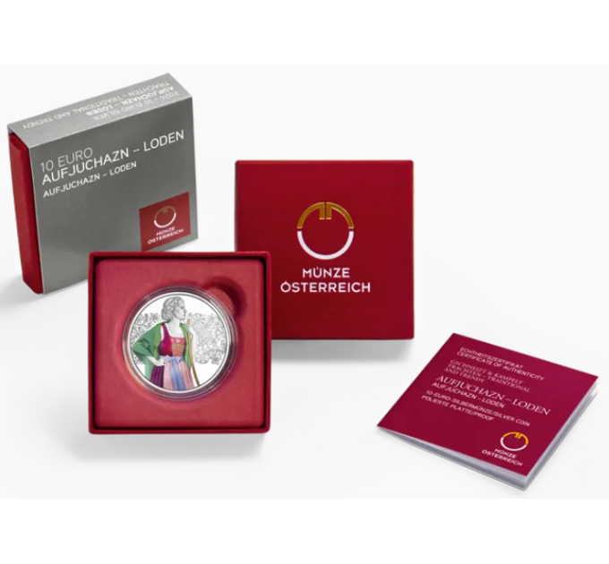 Oostenrijk 10 euro Zilveren munt Proof 2026 - Opdirndln – Loden
