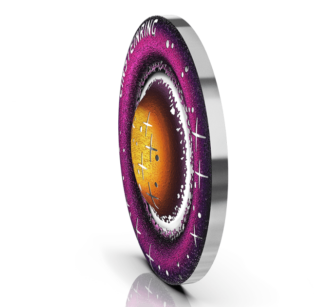 Oostenrijk 20 euro Zilveren munt 2025 – Het onbekende universum – Einstein-ring