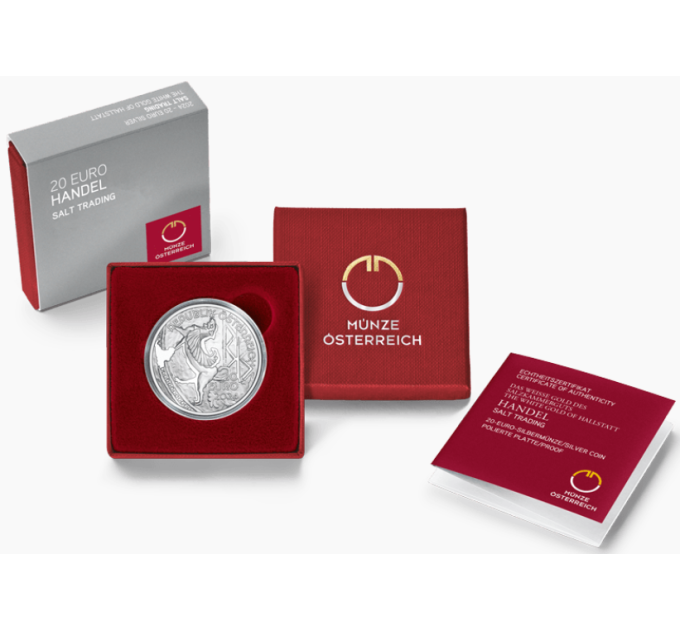 Oostenrijk 20 euro Zilveren munt 2024 – Handel in wit goud