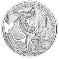 Oostenrijk 20 euro Zilveren munt 2024 – Handel in wit goud