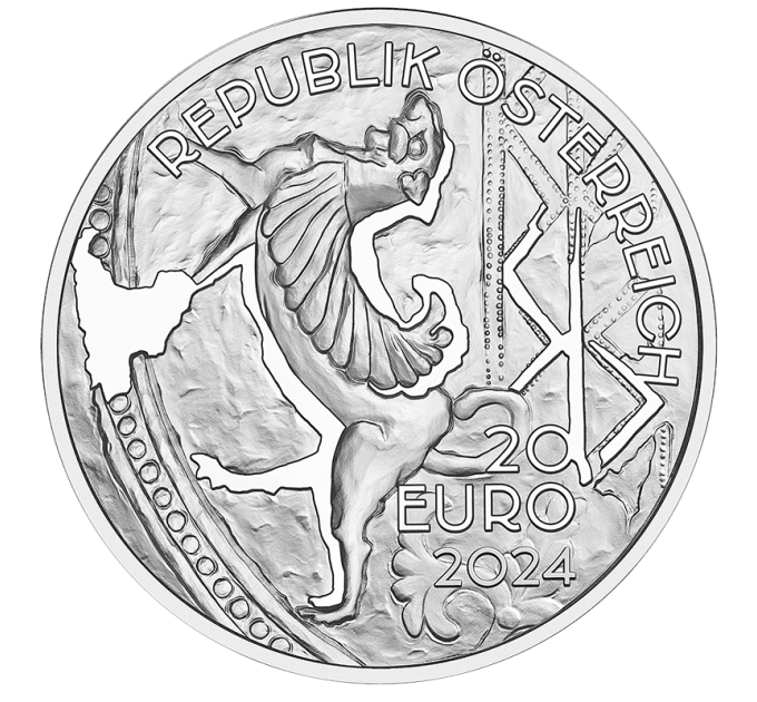 Oostenrijk 20 euro Zilveren munt 2024 – Handel in wit goud