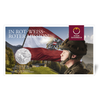 Oostenrijk 5 euro Zilveren munt 2015 - Strijdkrachten van Oostenrijk