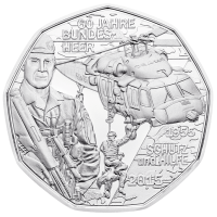 Oostenrijk 5 euro Zilveren munt 2015 - Strijdkrachten van Oostenrijk