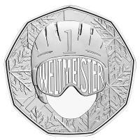 Oostenrijk 5 euro Zilveren munt 2024 - Wereldkampioen