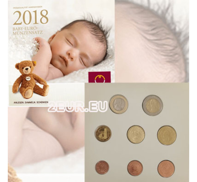 Austria BU 2018 - Kinderset euromunten