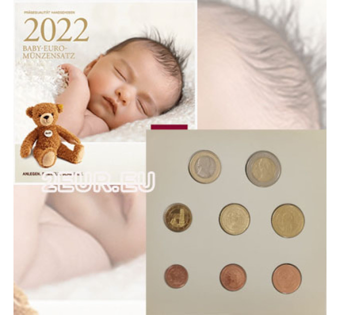 Austria BU 2022 - Kinderset euromunten