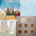 Austria BU 2022 - Euro coin set - 35 jaar Erasmus-programma