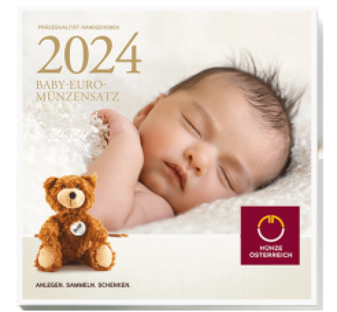 Austria BU 2024 - Kinderset euromunten