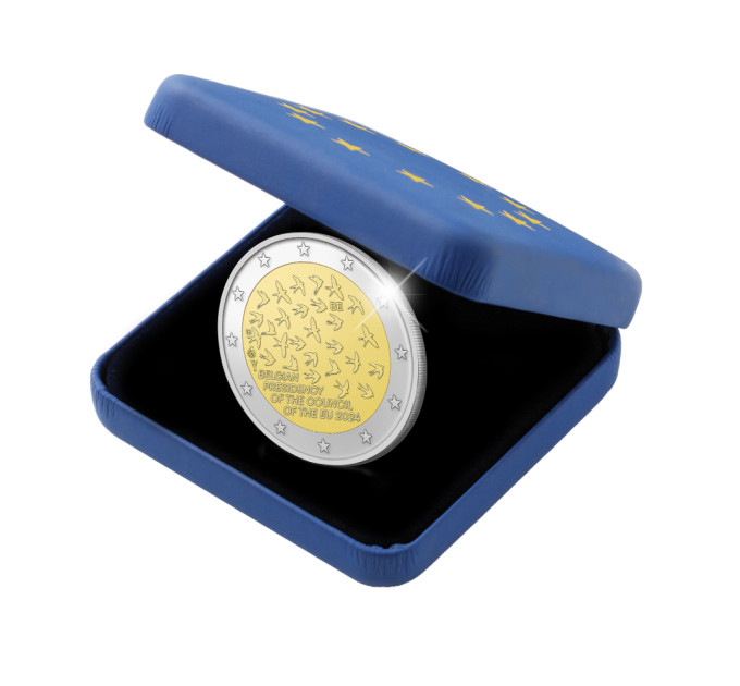 Belgie 2euro proof 2024 - EU-voorzitterschap