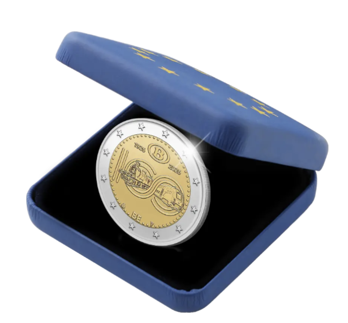 Belgie 2euro proof 2026 - 100 jaar NMBS