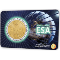 België 2,5 euro BU 2025 - 50 jaar European Space Agency - FR