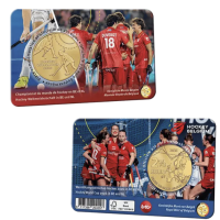 België 2,5 euro BU 2026 - WK Hockey in België en Nederland - NL+FR