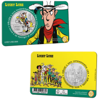 België 5 euro BU 2024 - Gelukkige Luke - Kleur
