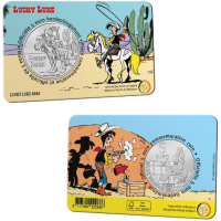 België 5 euro BU 2024 - Gelukkige Luke - Reliëf