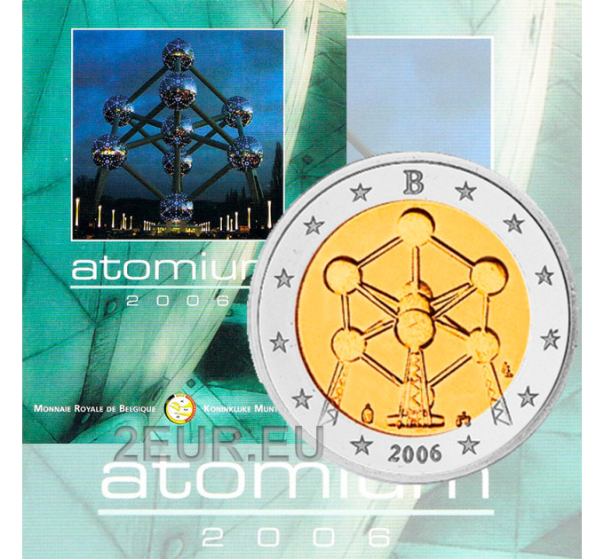 België 2 euro BU 2006 - Atomium in Brussel 