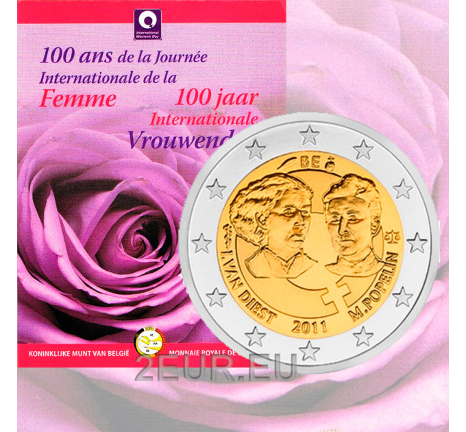 België 2 euro BU 2011 - Internationale vrouwendag 