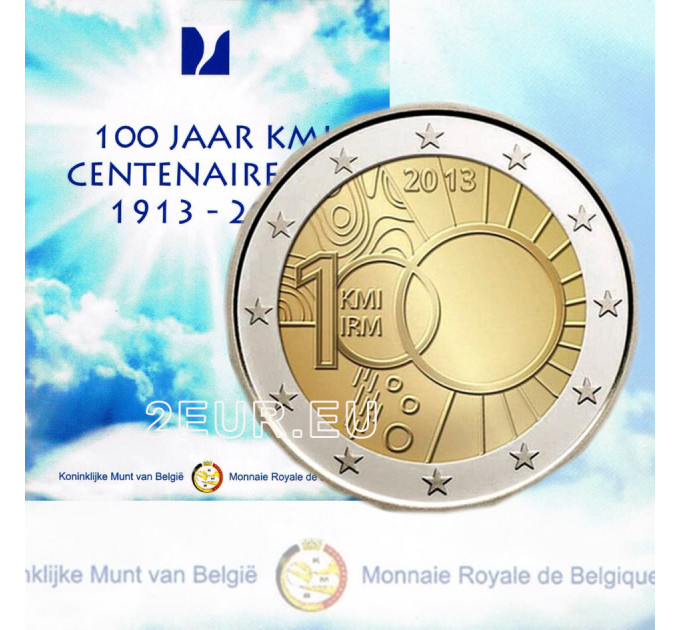 België 2 euro BU 2013 - 100 jaar Koninklijk Meteorologisch Instituut 