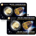 België 2 euro BU 2018 - Europese Satelliet ESRO 2B - NL+FR