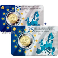 België 2 euro BU 2019 - 25e verjaardag van het Europees Monetair Instituut - NL+FR 