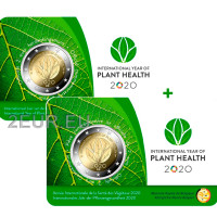 België 2 euro BU 2020 - Internationaal Jaar van de Plantengezondheid - NL+FR 
