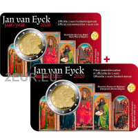 België 2 euro BU 2020 - Jan van Eyck - NL+FR