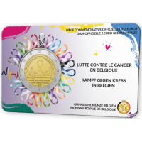 België 2 euro BU 2024 - Kankerbestrijding - FR