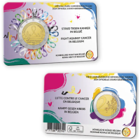 België 2 euro BU 2024 - Kankerbestrijding - NL+FR