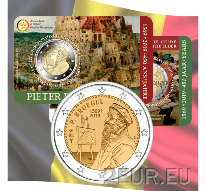 België 2 euro BU 2019 - 450ste sterfdag van Pieter Bruegel de Oude - FR