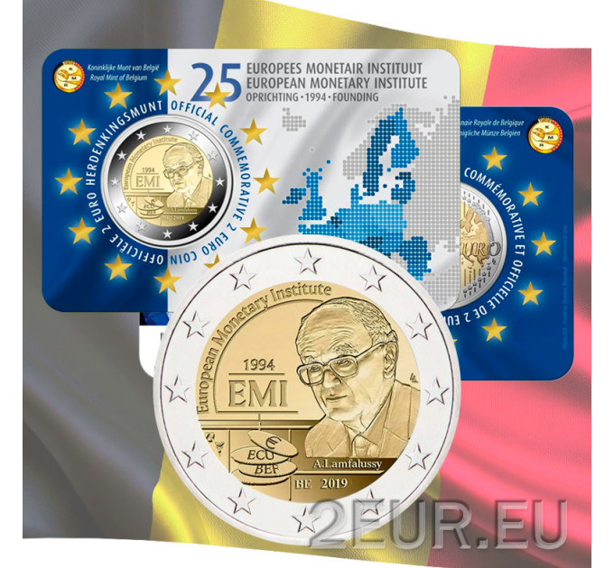 België 2 euro BU 2019 - 25e verjaardag van het Europees Monetair Instituut - NL 