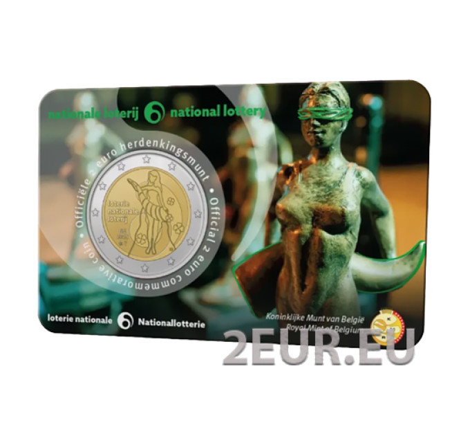 België 2 euro BU 2025 - Nationale Loterij België - NL