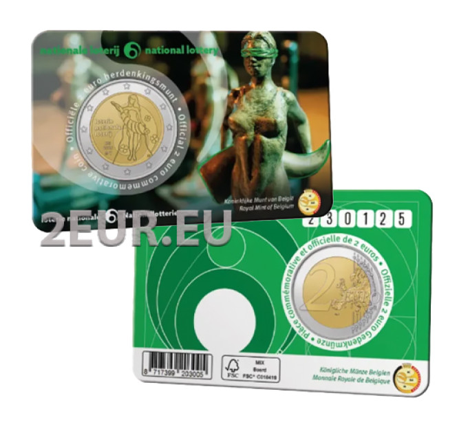 België 2 euro BU 2025 - Nationale Loterij België - FR+NL